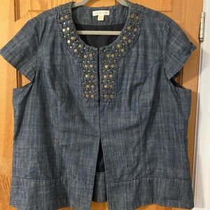 Cold Water Creek 18W denim